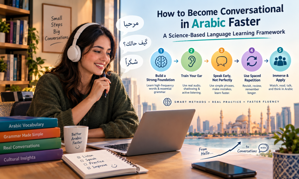 How to Become Conversational in Arabic Faster