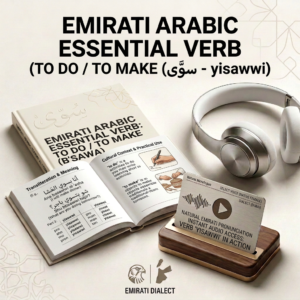 Emirati Arabic "To Do / To Make" Spoken Listening Practice: 10 Everyday Sentence Drills (Audio + PDF Bundle)